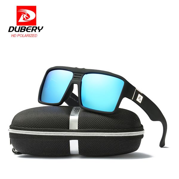 

2020 new brand design polarized high-definition sunglasses men's driver square sunglasses summer driving mirror oculos uv400, White;black