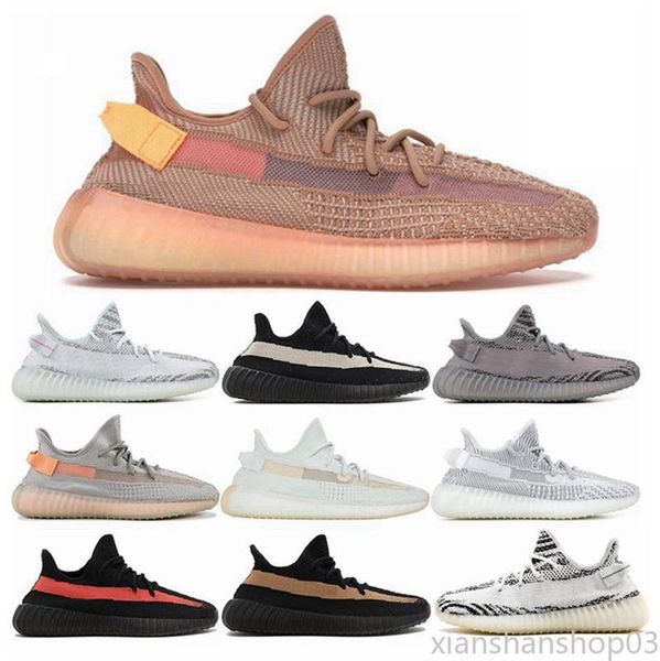 

men women running shoes angel cream tail light static reflective yecheil tail light sesame zebra sports sneakers 5-12 x3