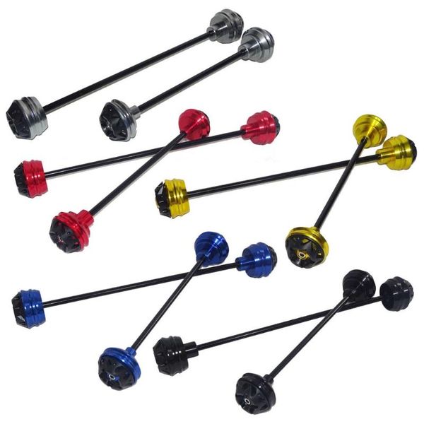 

front & rear wheel axle fork sliders guard crash protector for hp4 s1000rr 2009 2010 2011 2012 2013 2014 2020 2020