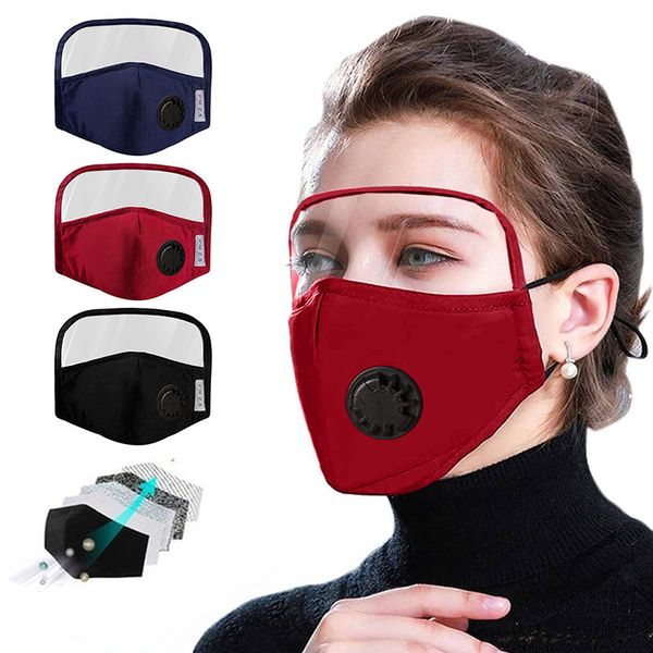 

2020 NEW 2 в 1 маску для лица Защитной маски Маски Маски против пыли Face Полной защиты лица Анти-туман масла Защитной маски