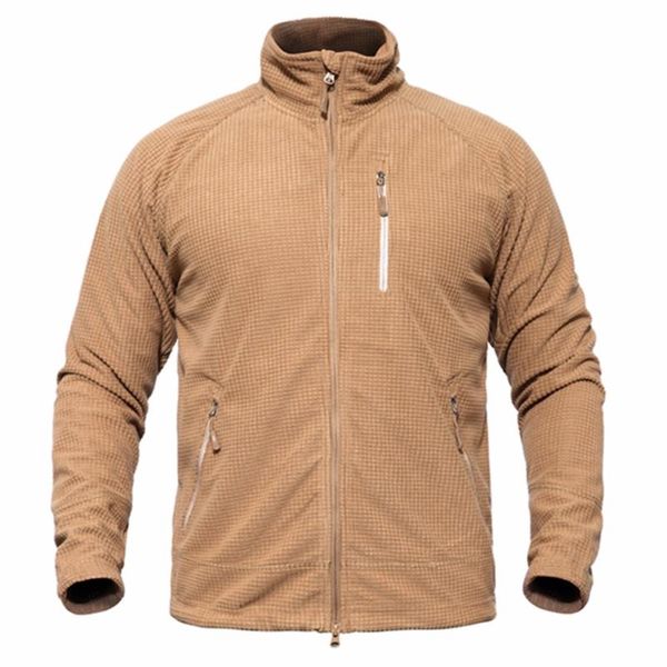 

outdoor jackets&hoodies winter militarytactical fleece jacket men warm polar army clothes multiple pocket outerwear thermal hoodie coat jack, Blue;black