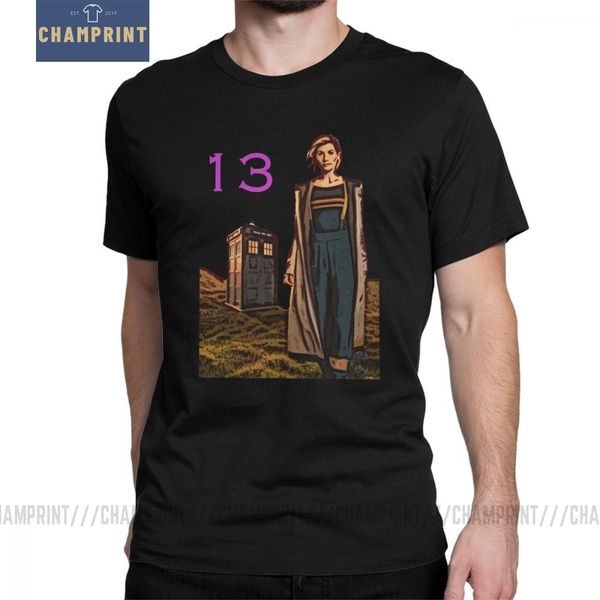 

doctor who t shirts 13th doctor doctorsthirteenth dw t-shirts man's short sleeve novelty tee shirt 100% cotton printing
