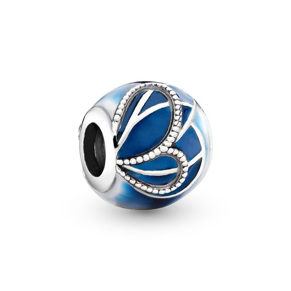 

authentic ale 925 sterling silver blue butterfly wing charm 2020 new fashion designer charms beads for diy jewelry making pandora bracelets, Black
