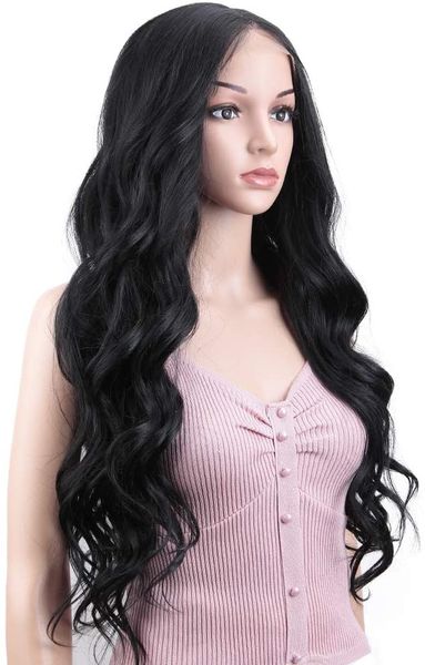 

body wave human hair wigs 4x4 closure wig 150% density remy hair wigs for black women lace front wig human hair, Black;brown