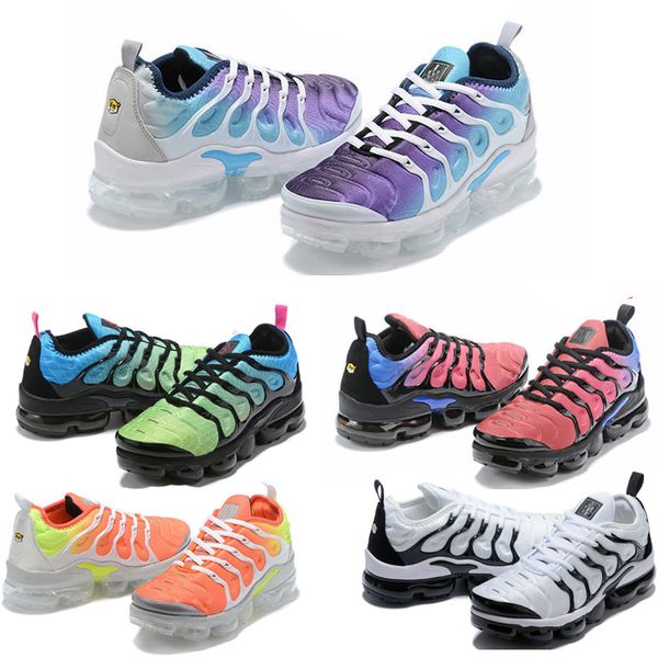 

tn vapourmax plus black geometric active fuchsia lemon lime spirit teal running shoes des chaussures men shoes woman sneaker maxes size 12