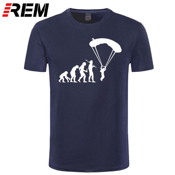 

evolution skydiving tshirt funny parachute mens t-shirt boutique short sleeve tee fashion brand t shirt 31 colors large size 3xl