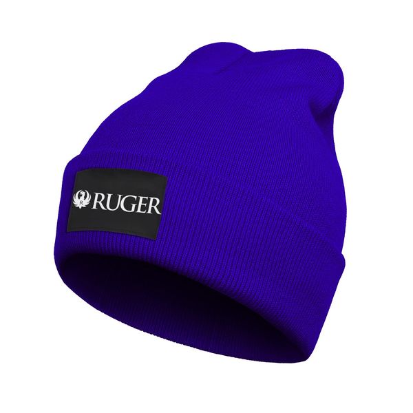 

fashion ruger arms makers for responsible citizens winter warm watch beanie hat brim hats & company firearms camouflage flying american, Blue;gray