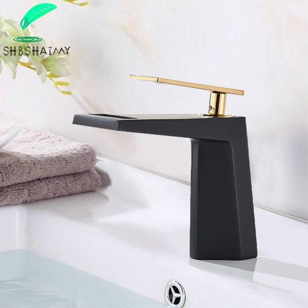 

shmshaimy basin faucet wide spout waterfall bathroom vessel sink tap deck mounted single handle single hole cold water mixer