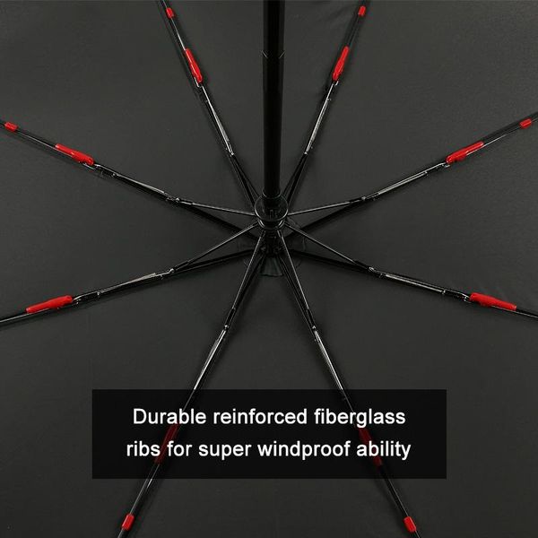 

rst классический английский стиль зонт мужчины matic strong windresistant 3 складной зонтик дождь бизнес мужчины качество зонтик bbyqmn gard