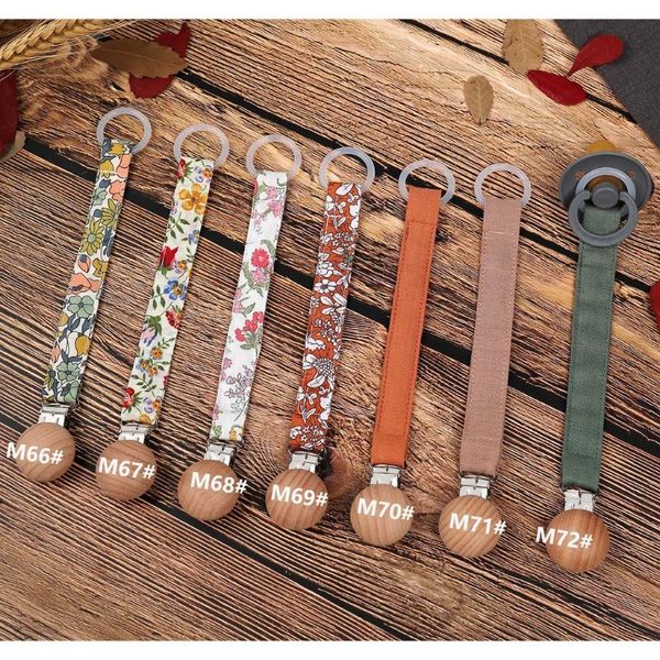 

cotton linen baby pacifier chain clip soother nipple holder clasps dummy pacifier clips attache feeding dropship