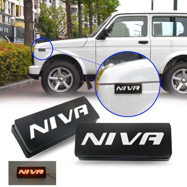 

1 pair led front position indicator park light side marker lamp amber waterproof for lada niva 4x4 lada 4x4 urban car front