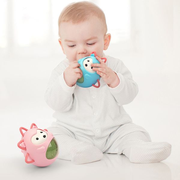 

baby rattles tumbler toys music animal dolls infant early education bath toy for children kids handle learning gift