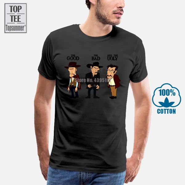 

sport the good the bad and the ugly t shirt clint eastwood t shirt short sleeve men's t shirt cotton