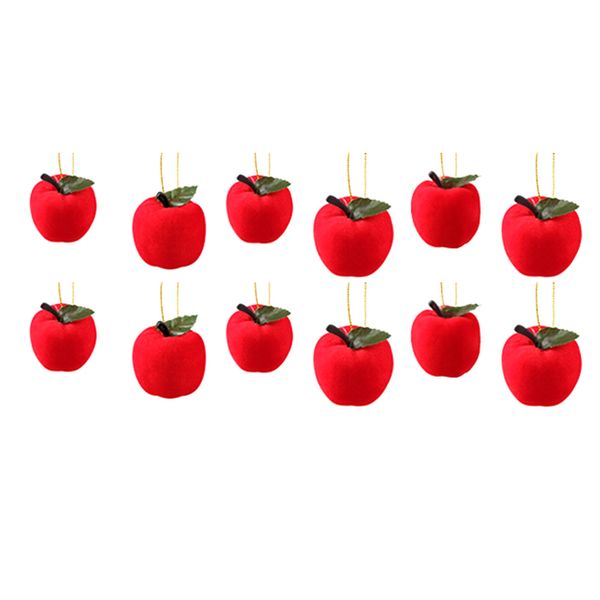 

12pcs red foam christmas new year