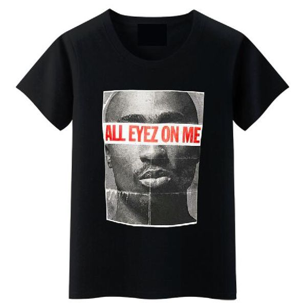 

mens 2pac amaru shakur all eyez on me t shirt tupac tee, White;black