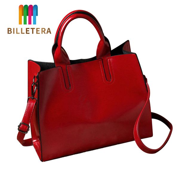 

billetera leather handbags big women bag casual female bags tote 2020 new fashion shoulder bag ladies