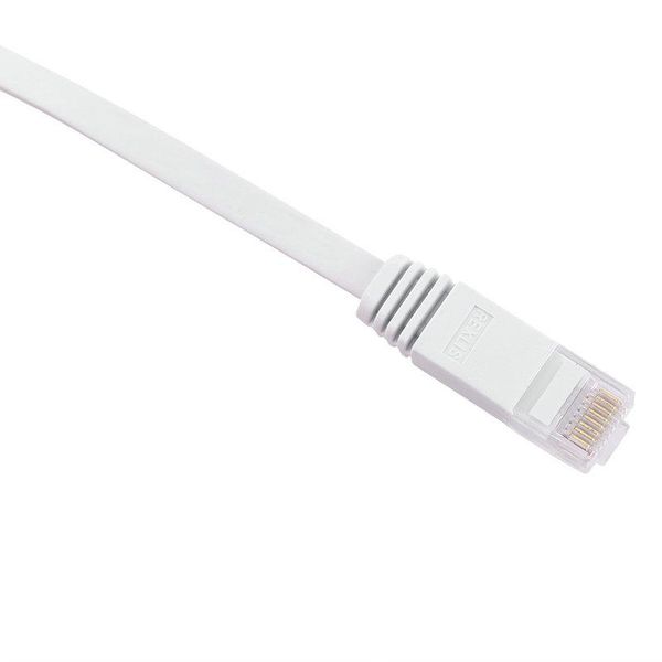 

cgjxsrj45 cat6 ethernet network flat lan cable utp patch router cables 1000m white