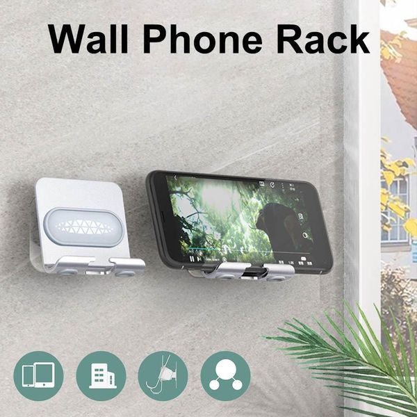 Suporte móvel Phone Holder para Smart Telefone Wall Mount Stand Holder banheiro para Samsung Telefone Tablet Levante montar titular