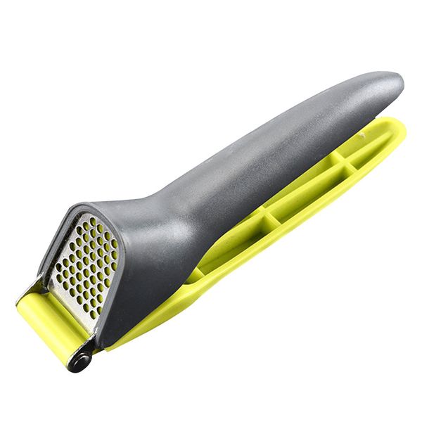 

safe manual cooking tool easy clean stainless steel handle garlic press