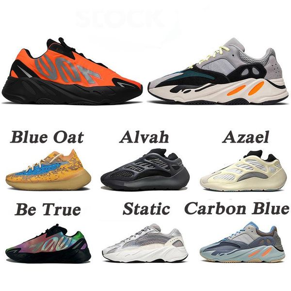 

new kanye west 700 wave runner azael alien blue oat mist vanta running sports shoes mens womens outdoors sneakers trainers size eur 46