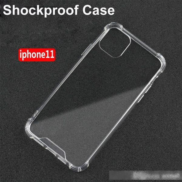 

for iphone 11 pro max x xs max xr 7 8 clear tpu case shock absorption soft transparent shell back cover for samsung note 10 s10 plus s10e s9