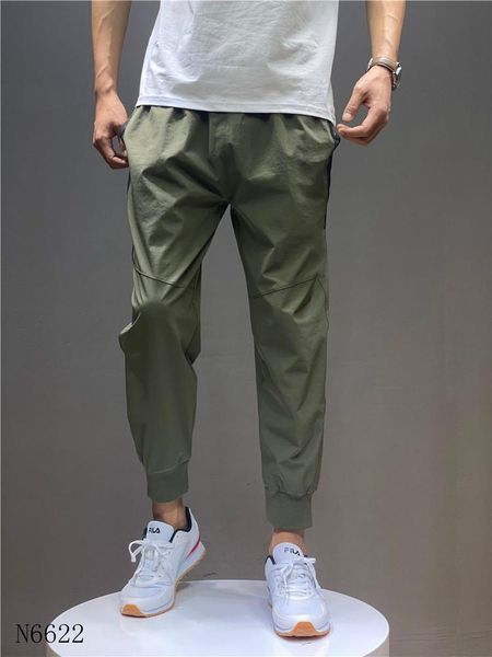 

nk outdoor sports quick-drying pants men's detachable two pants waist elastic design plus size multi-bag hiking trousers, Black