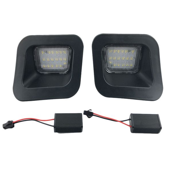 

2x fit для dodge 1500 2500 3500 03-18 номерного знака задний бампер фары