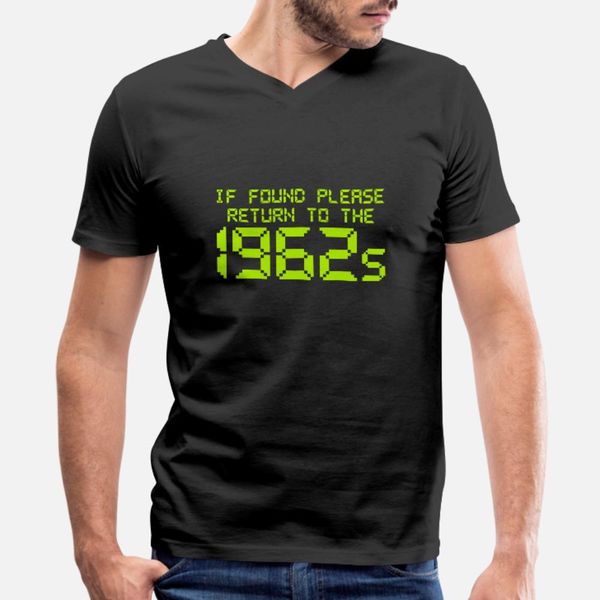 

if found please return to the 1962s t shirt men create 100% cotton round neck pattern fitness breathable spring cool shirt