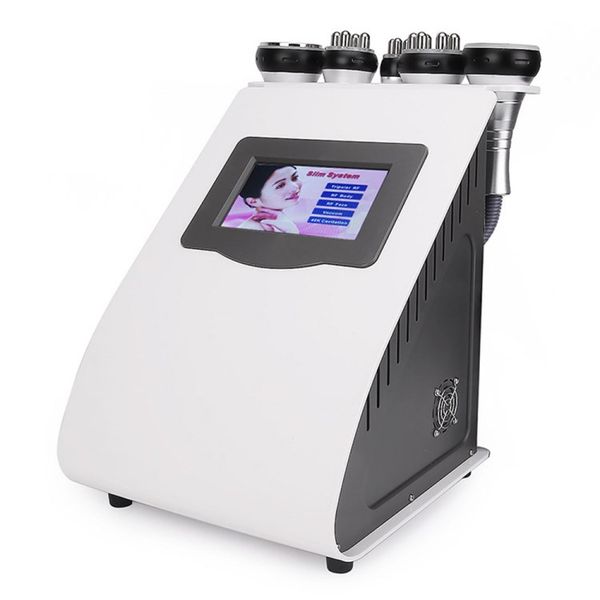 

5 in 1 vacuum cavitation multipolar rf 40k hz slimming machine radio frequency skin tightening anti aging facial and body device