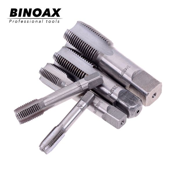 

binoax hss taper pipe tap metal screw thread 1/8" 1/4" 3/8" 1/2" 3/4"