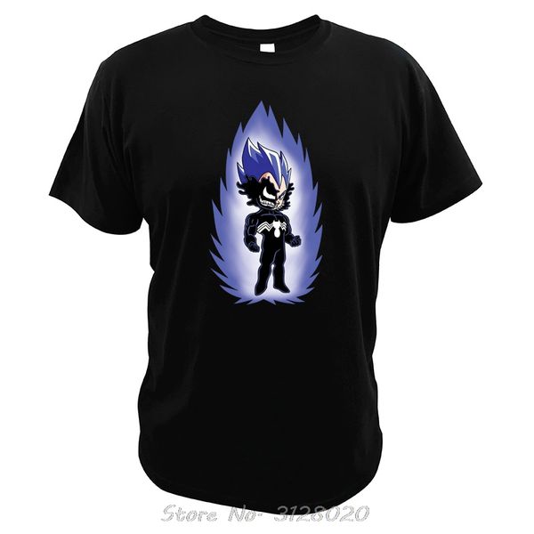 

vegeta venom t shirt super saiyan cool fashionable summer men cotton tees saiyan prince bejita yonsei tshirt