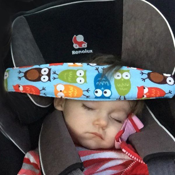 

baby stroller accessories car safety seat adjustable fastening belts sleeping artifact pram head support strap kids care tools