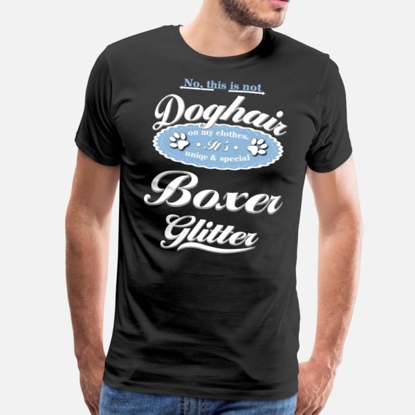 

dog glitter boxer t shirt men design cotton size s-3xl standard anti-wrinkle casual summer unique shirt