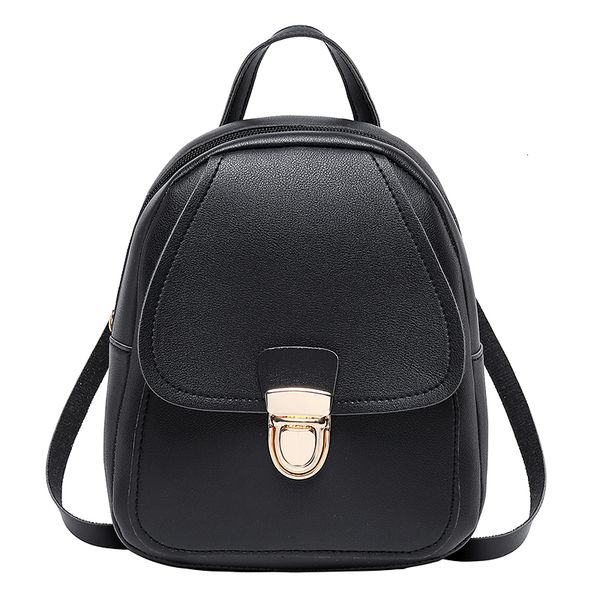 

Women Ladies Cute Small Simple Shoulder Crossbody Satchel Mini Slim Card Women's Backpack Girls Solid Bagpack Bags