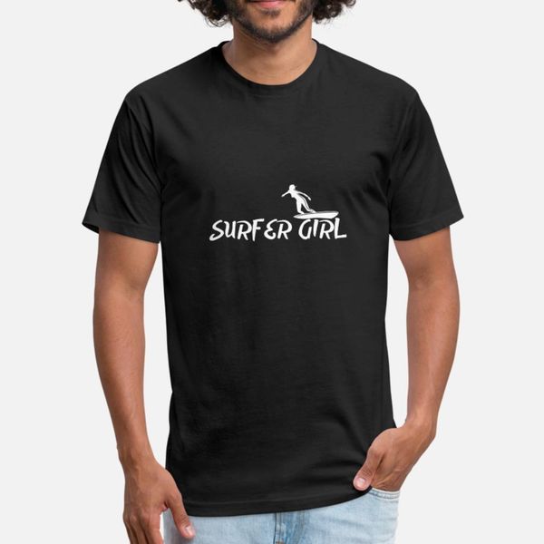 

surfer girl super girl тенниска мужчин проектирование хлопка вокруг шеи джентльменов интересный вскользь весна осень kawaii рубашка