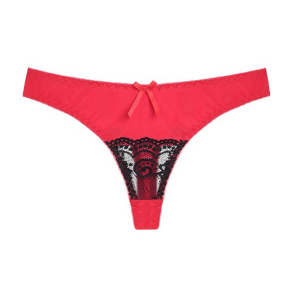 

women's panties linbaiway women thongs plus size transparent lace underwear g-strings t-back briefs lingerie, Black;pink