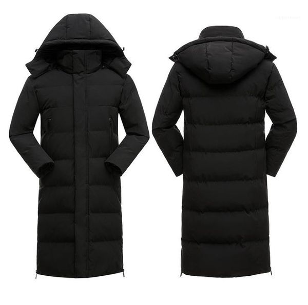 

winter long sleeve coat plus size fashion casual male clothing 2020 solid color mens designer jacket, Black;brown