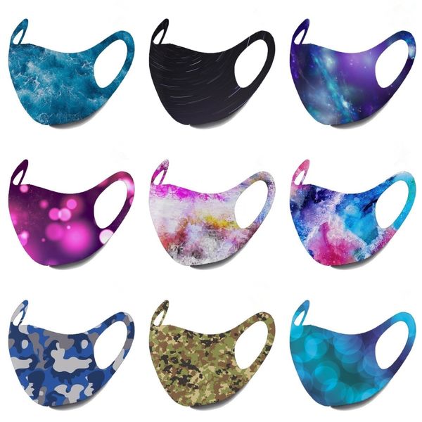 

3d seamless magic biden mask outdoor skull print headwear bandana sport tube uv face mask workout hiking motorcycle cycling fa #350#936