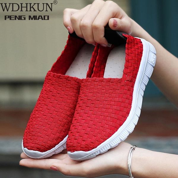 

2020 autumn sneakers women flats shoes comfortable casual sock shoes woman slip-on ballerina flats zapatillas mujer, Black