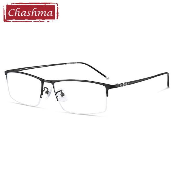 

titanium frame men prescription eyewear light anti blue ray glasses eyewear for men, Black