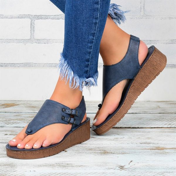 

vip women sandals clip toe vintage flat retro shoes woman casual female beach sandals fashion ladies 2020 summer sandal, Black