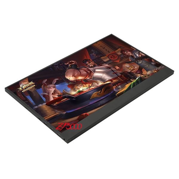 

бесплатная доставка нового 15,6-дюймового портативного ips full hd монитор экрана hdmi / usb для raspberry pi ps4 игры монитора