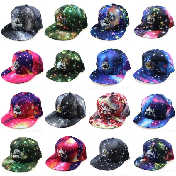 

paper plane embroidery baseball printed cap men women summer adjustable cotton lovely dad fortnite hat hip-hop snapback printed cap fortn#52, Blue;gray