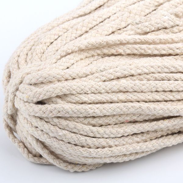 

craft macrame hanging rope colorful string decor durable twisted artisan 5mm 100m