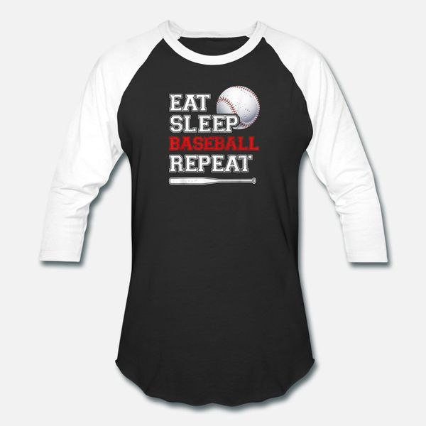 

eat sleep baseball repeat catcher pitcher baseball t shirt men printing cotton plus size 3xl pattern anti-wrinkle fashion spring leisure