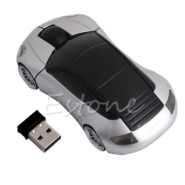 

mice 2.4g 1600dpi mouse usb receiver wireless led light car shape optical r9ja