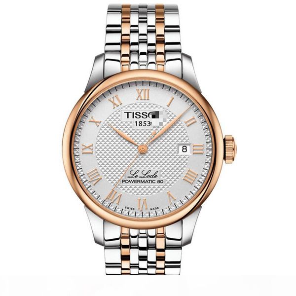 

t006.407.22.033.00 brand luxury digital casual watch men business geneva wristwatch automatic mechanical fashion wrist watches, Slivery;brown