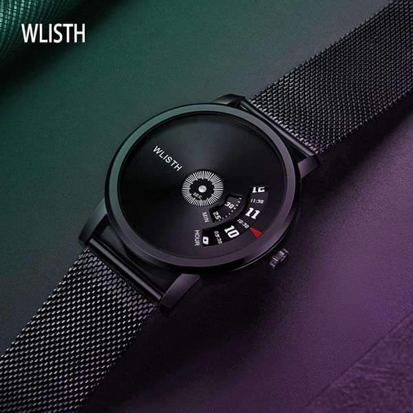 

2020 watch fashion analog quartz wristwatch creative unique silicone band gift sport watches for men simple, Slivery;brown