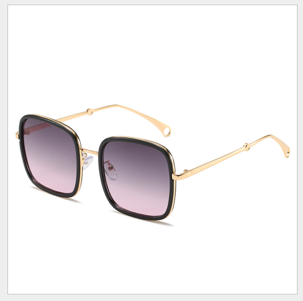 

fashion square sunglasses for men women retro designed driving sun glasses classic shades trendy eyewear uv400, White;black