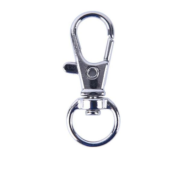 

125pcs/set alloy key chains tassel bulk key rings keyrings for diy crafts jewelry05, Silver